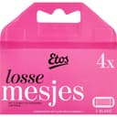 Etos 5-Blads Navulmesjes Roze 4 stuks