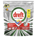 Dreft Platinum plus lemon vaatwascapsules - 19 vaatwastabletten