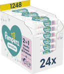 Pampers Sensitive Babydoekjes - 1248 stuks (24x52) - 0% plastic - Parfumvrij