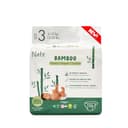 Naty bamboeviscose babyluier – Zijdezacht, plantaardig, dermatologisch getest voor de gevoelige huid & superabsorberend (Maat 3, 156 stuks)