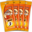 BIC 3 Sensitive Heren nat scheerapparaat, 3 mesjes, wegwerpset met 16 scheermesjes